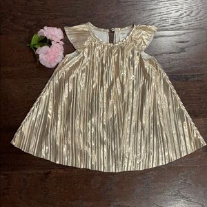 Toddler Gold dress